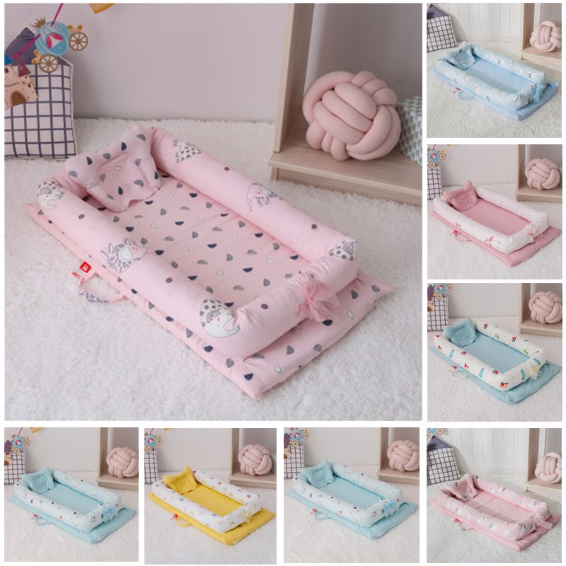 Portable Anti-Fright Bed for Newborns Eat Kid Friendly