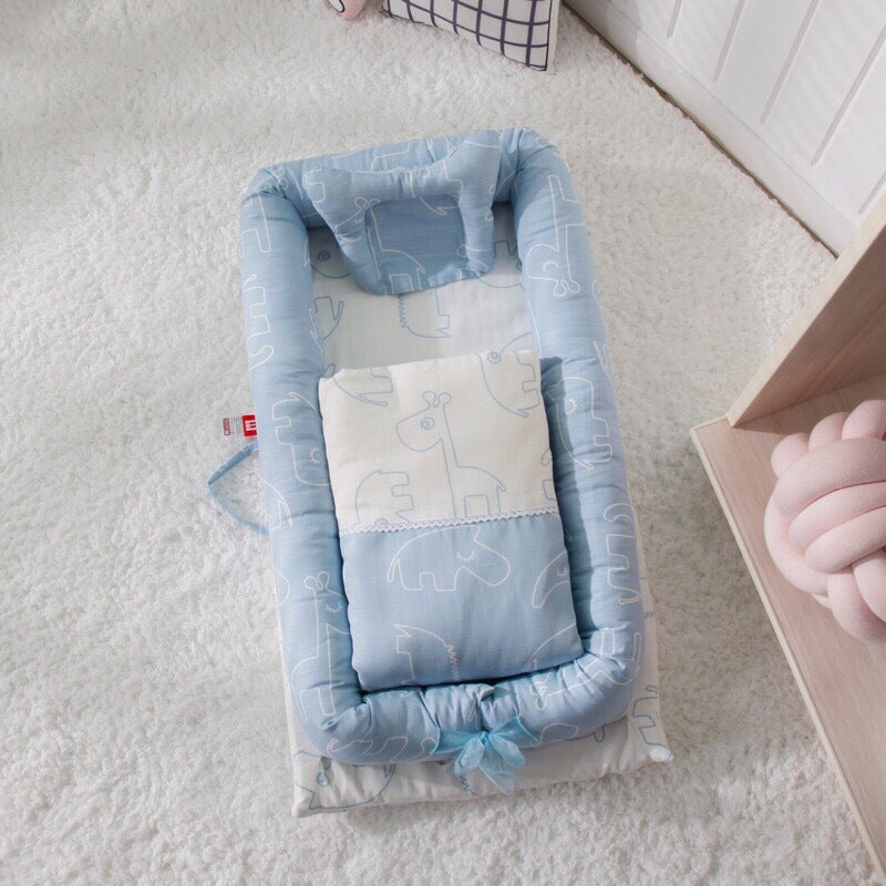 Portable Anti-Fright Bed for Newborns Eat Kid Friendly