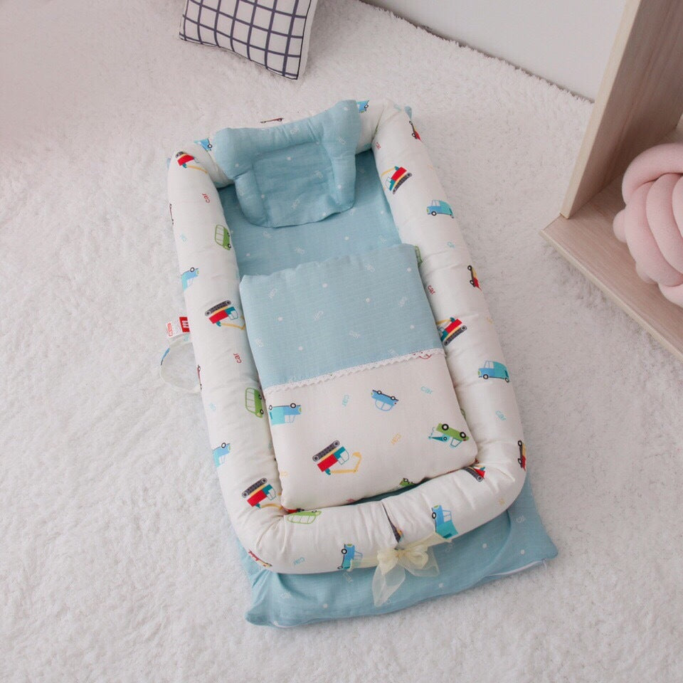 Portable Anti-Fright Bed for Newborns Eat Kid Friendly